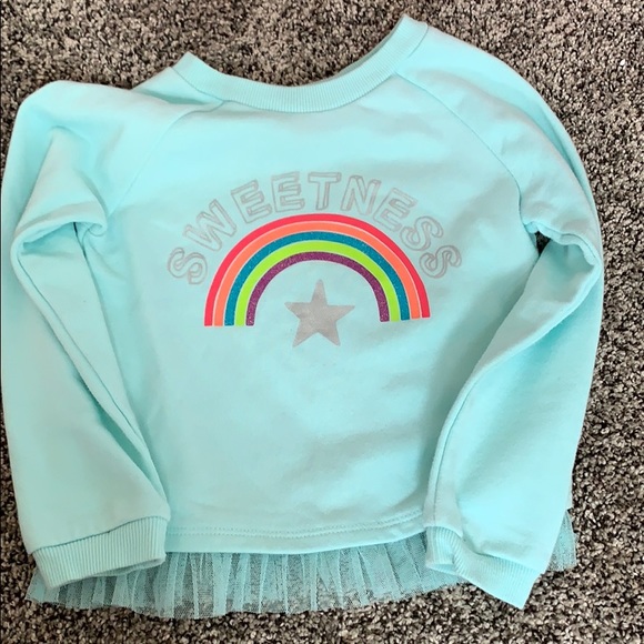 Aqua 24 Months Zutano Baby Girls Dreamy Owl Loop Long Sleeve Screen Top